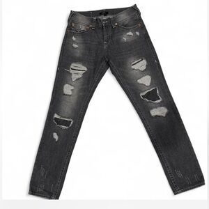 True Religion Rocco relaxed skinny distressed